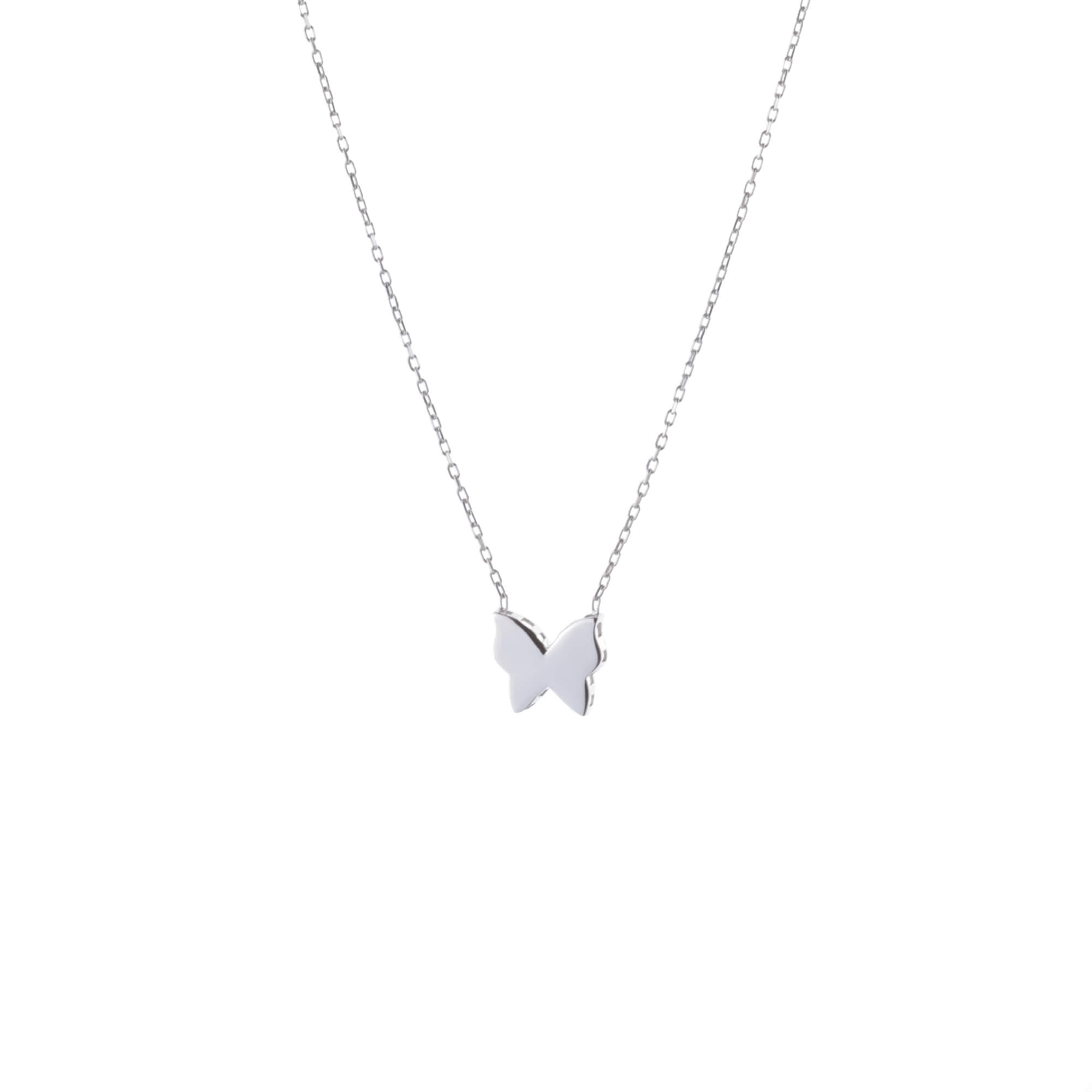 Minimal Kelebek Gümüş Kolye Minimal Kelebek Gümüş Kolye