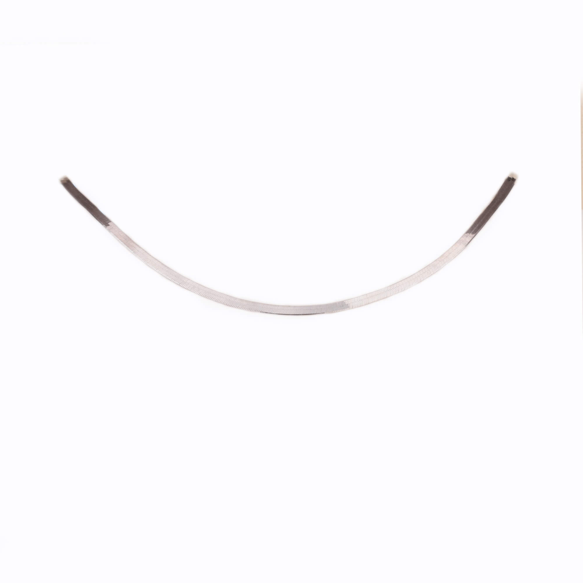 İtalyan Ezme Silver Gümüş Zincir (40 cm) İtalyan Ezme Silver Gümüş Zincir (40 cm)