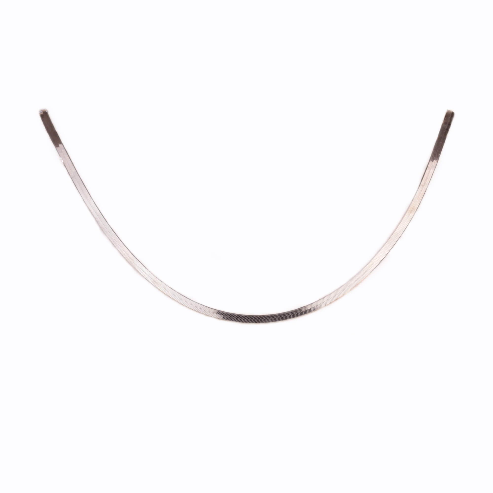 İtalyan Ezme Silver Gümüş Zincir (45 cm) İtalyan Ezme Silver Gümüş Zincir (45 cm)